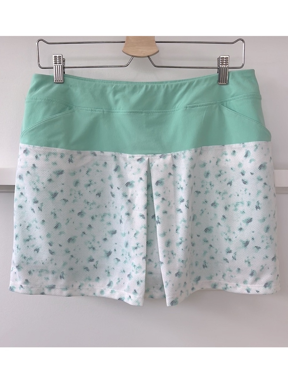Adidas Golf Tour Mixed Print Pull On Skirt / Skort
